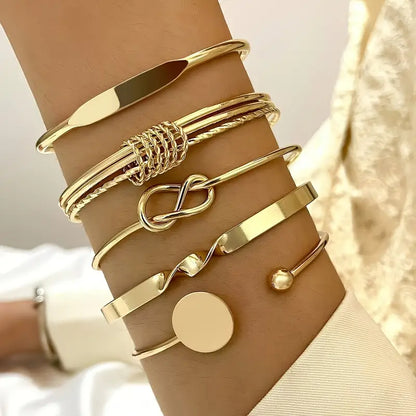 Knotted™ | Gold Elegance Bracelet Set