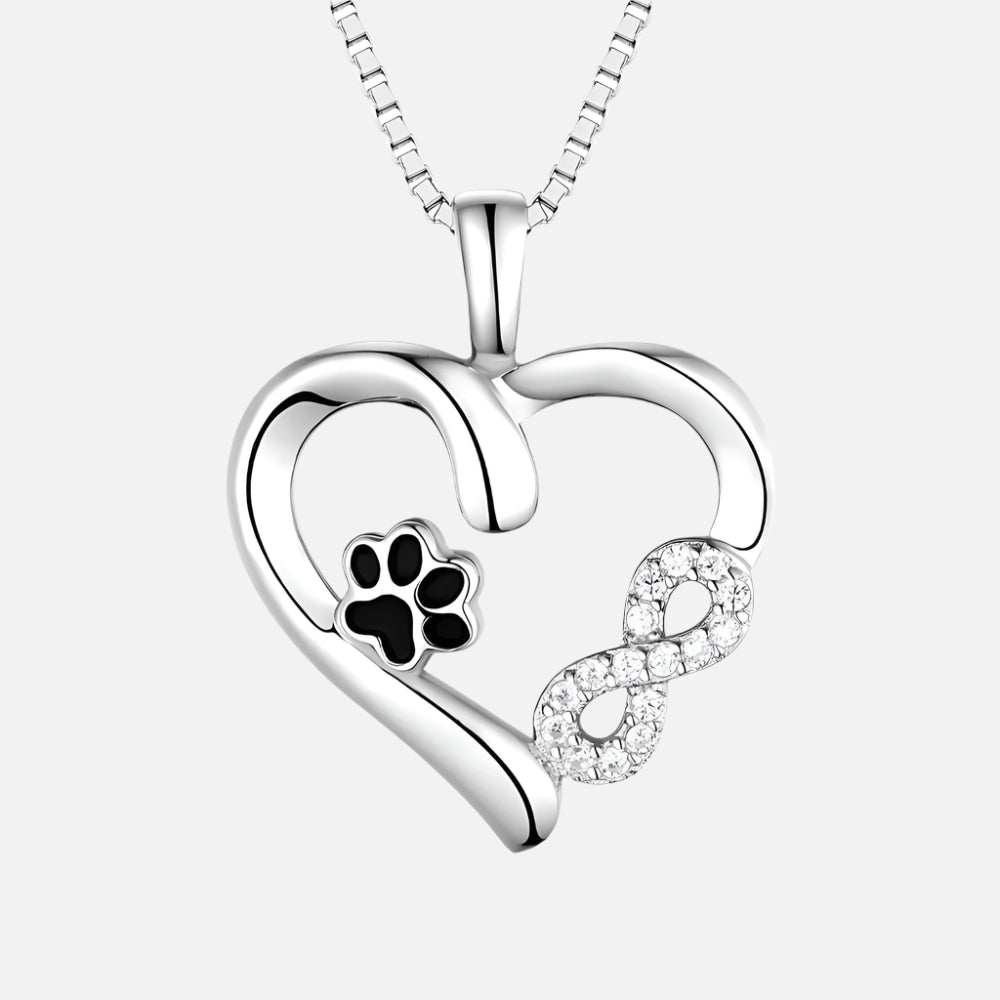 Althea™ | Paw, Heart & Infinity Necklace